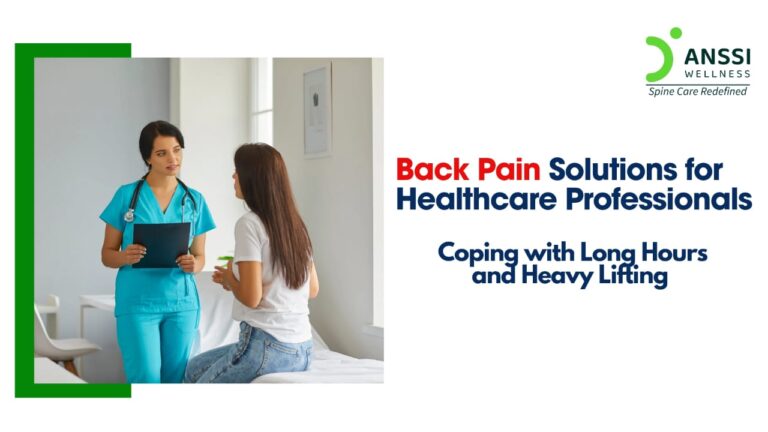 Healthcare professionals often endure long hours, repetitive tasks, and heavy lifting, leading to chronic back pain.