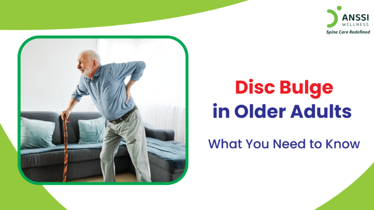 A disc bulge occurs when the spinal discs, the soft cushions located between the vertebrae, start to weaken and lose their flexibility, leading to bulging or protruding.